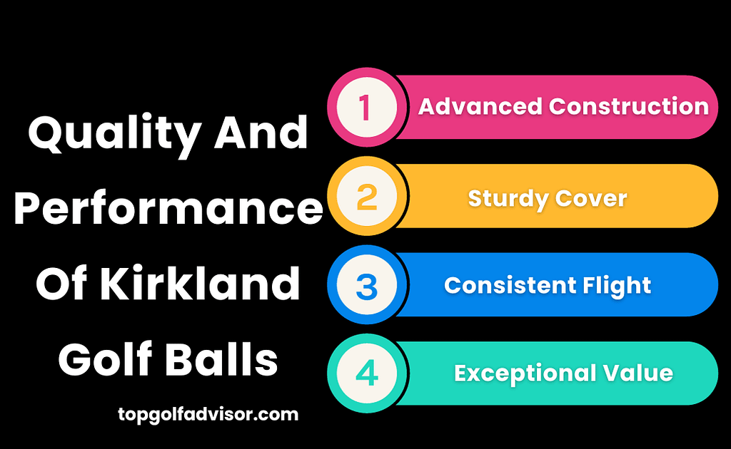 The Quality and Performance of Kirkland Golf Balls