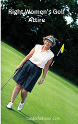 right womens golf attire rules
