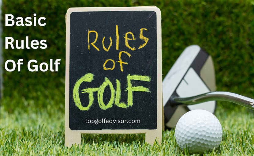 Basic Rules Of Golf
